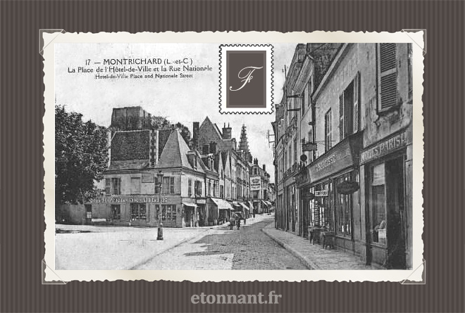Carte postale ancienne : Montrichard