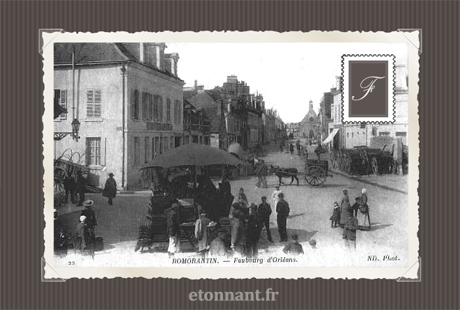 Carte postale ancienne de Romorantin-Lanthenay (41 Loir-et-Cher)