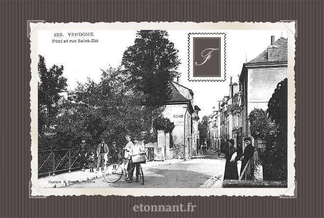 Carte postale ancienne de Vendôme (41 Loir-et-Cher)