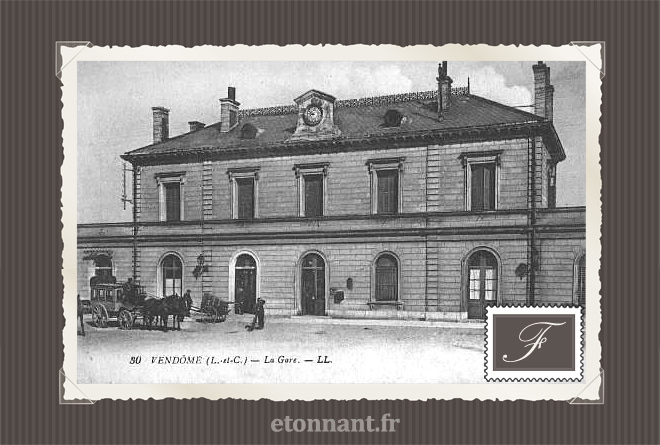 Carte postale ancienne de Vendôme (41 Loir-et-Cher)
