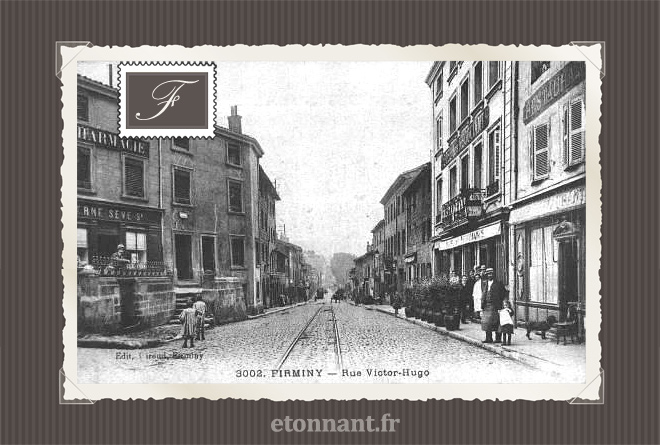 Carte postale ancienne : Firminy