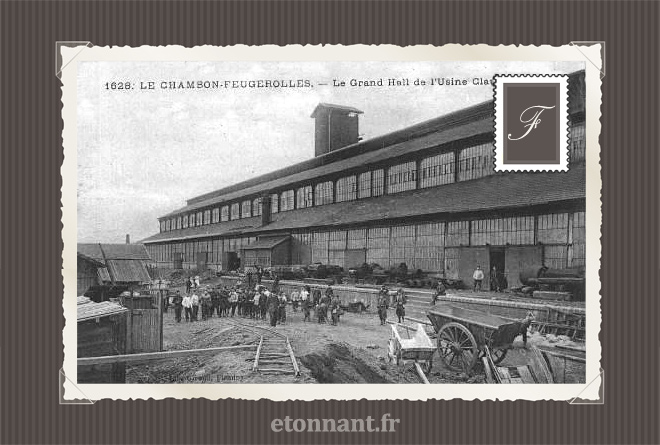Carte postale ancienne : Le Chambon-Feugerolles