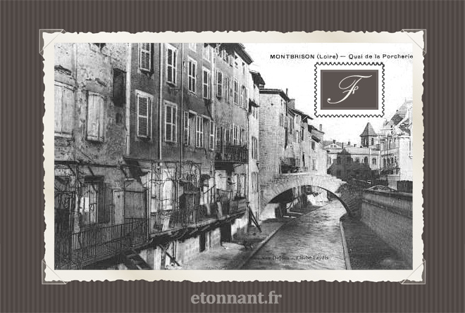 Carte postale ancienne de Montbrison (42 Loire)