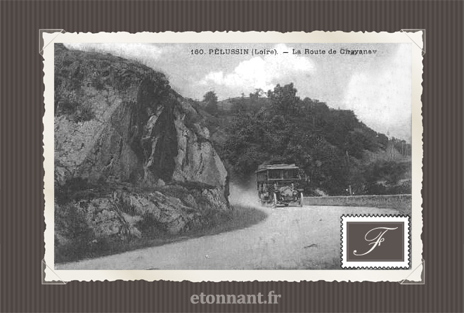 Carte postale ancienne : Pélussin