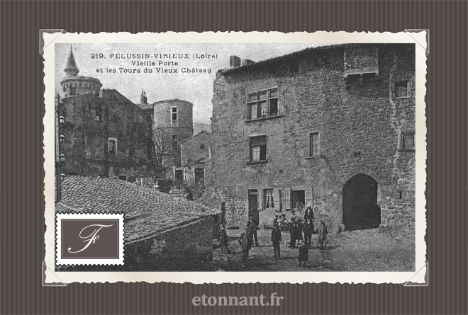 Carte postale ancienne : Pélussin