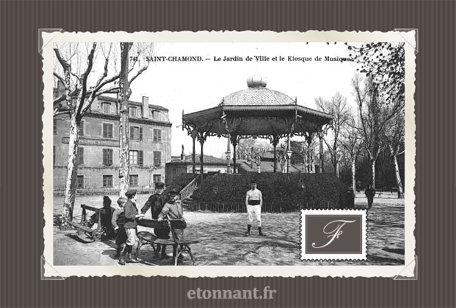 Carte postale ancienne : Saint-Chamond