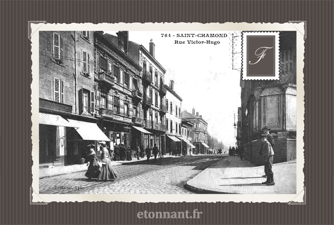 Carte postale ancienne : Saint-Chamond
