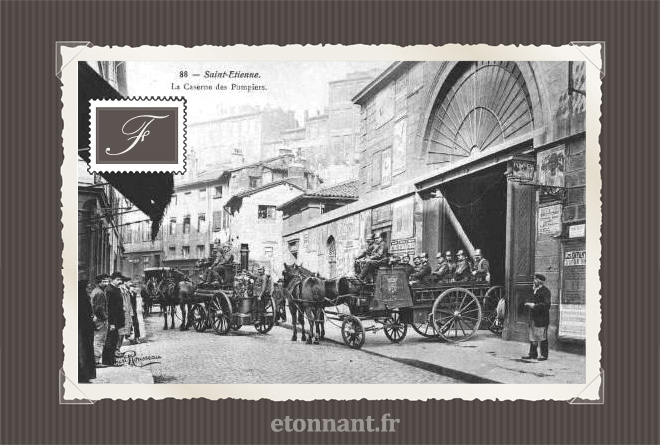 Carte postale ancienne de Saint-Etienne (42 Loire)