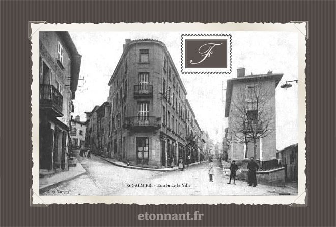Carte postale ancienne : Saint-Galmier
