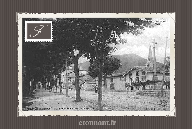 Carte postale ancienne : Bas-en-Basset