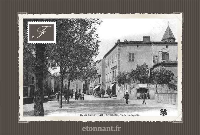 Carte postale ancienne de Brioude (43 Haute-Loire)
