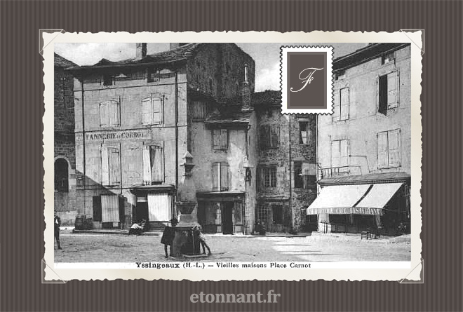 Carte postale ancienne de Yssingeaux (43 Haute-Loire)