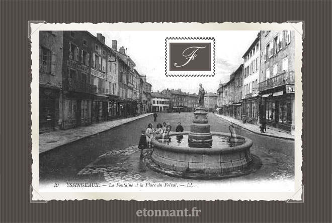 Carte postale ancienne de Yssingeaux (43 Haute-Loire)