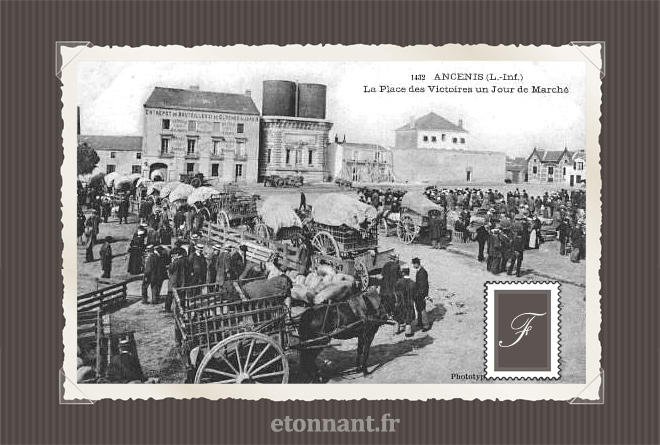 Carte postale ancienne de Ancenis (44 Loire-Atlantique)