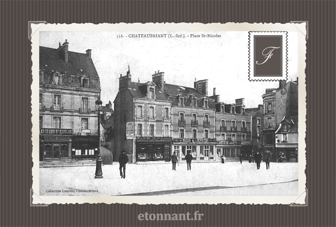 Carte postale ancienne de Châteaubriant (44 Loire-Atlantique)