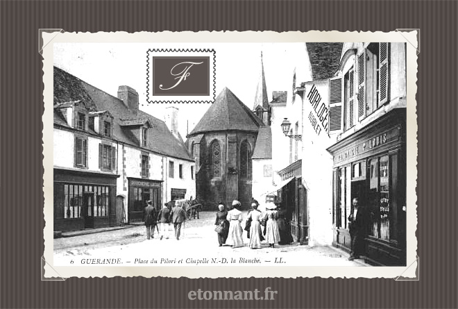 Carte postale ancienne : Guérande