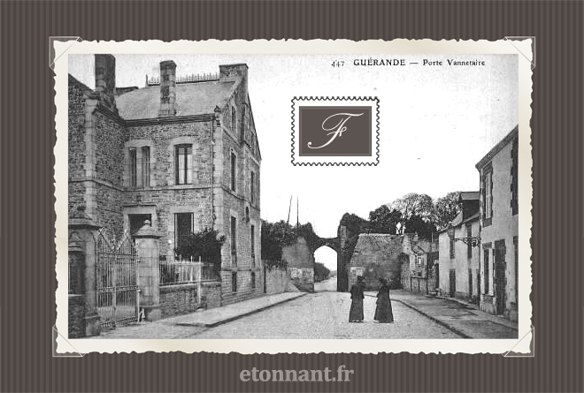 Carte postale ancienne : Guérande