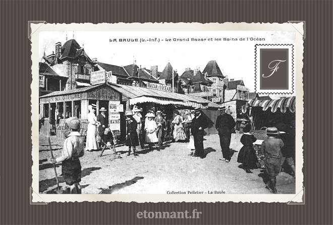 Carte postale ancienne : La Baule