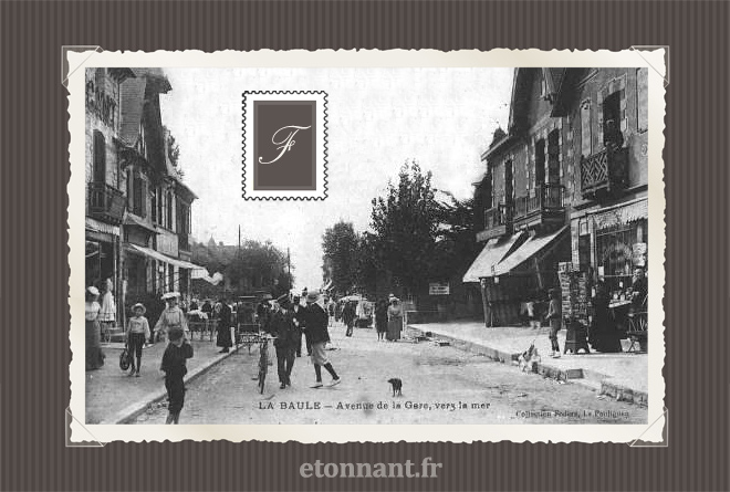 Carte postale ancienne : La Baule