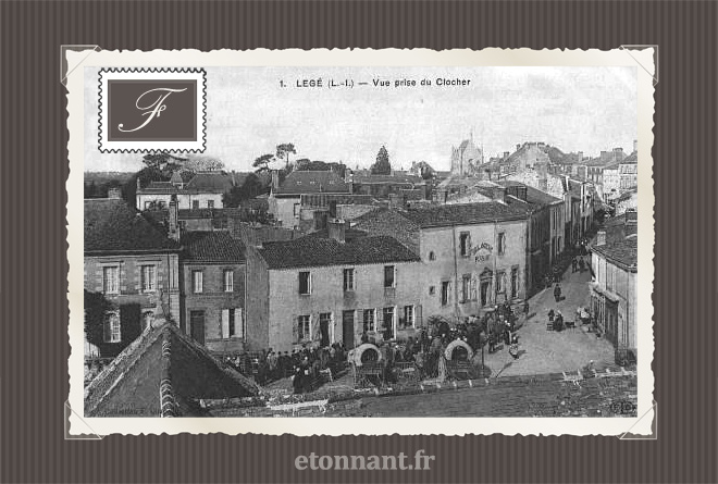 Carte postale ancienne : Legé