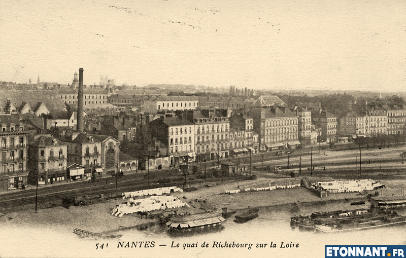 Carte postale ancienne de Nantes (44 Loire-Atlantique)
