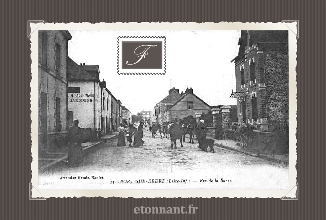 Carte postale ancienne : Nort-sur-Erdre