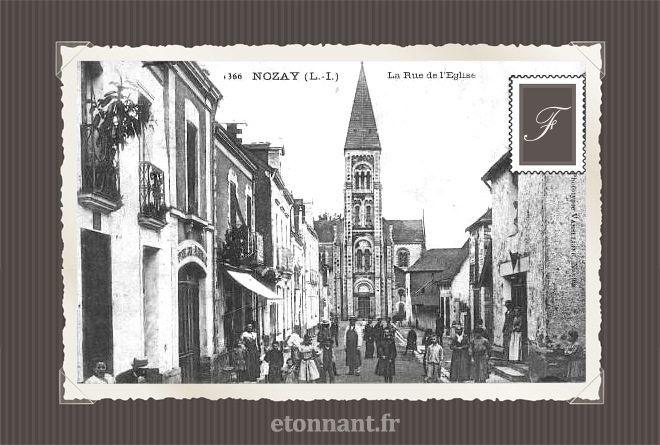 Carte postale ancienne : Nozay