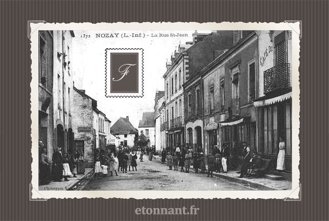 Carte postale ancienne : Nozay