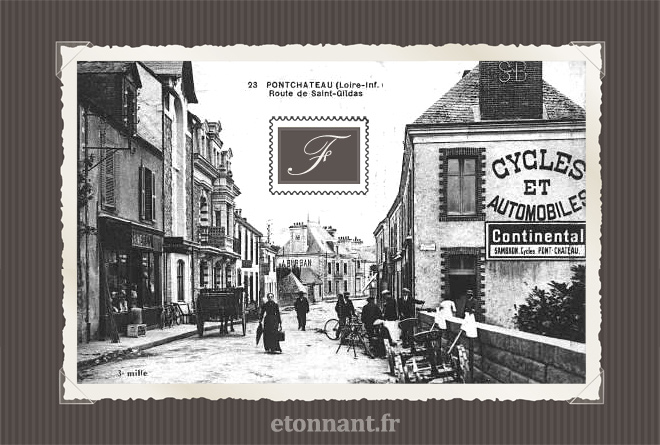 Carte postale ancienne : Pontchâteau
