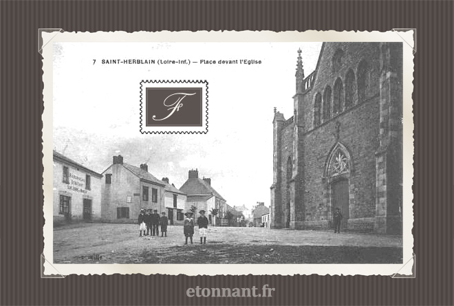 Carte postale ancienne : Saint-Herblain