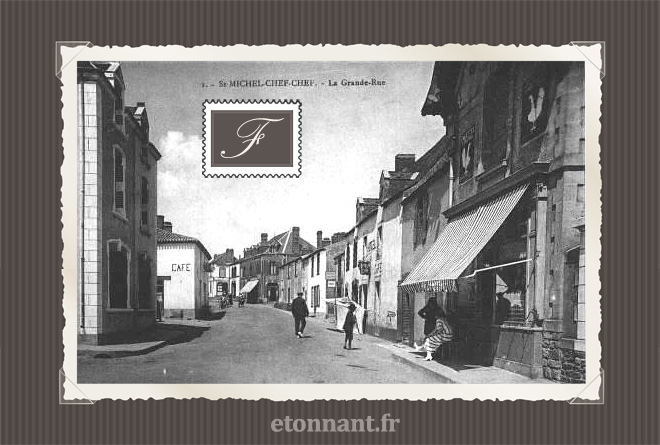 Carte postale ancienne : Saint-Michel-Chef-Chef