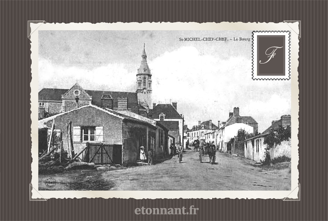 Carte postale ancienne : Saint-Michel-Chef-Chef