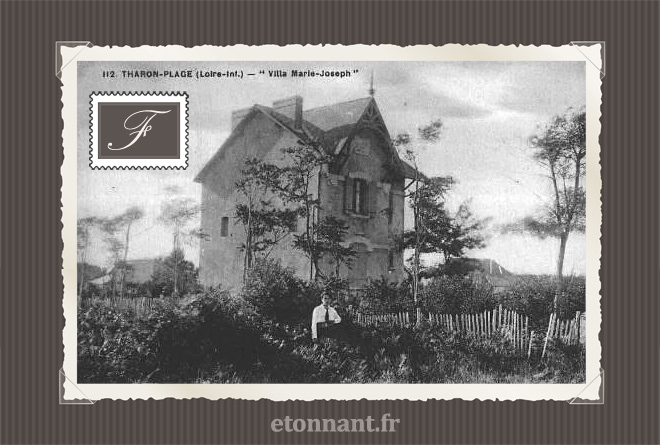 Carte postale ancienne : Tharon-Plage