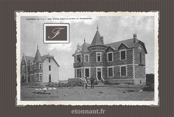 Carte postale ancienne : Tharon-Plage