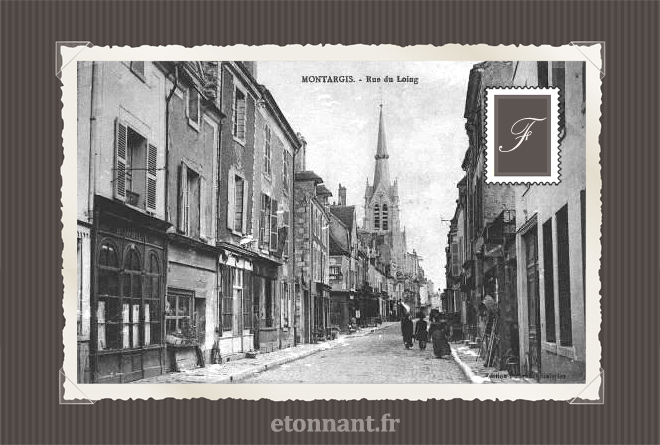 Carte postale ancienne de Montargis (45 Loiret)