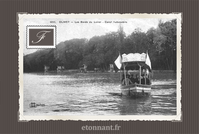 Carte postale ancienne : Olivet