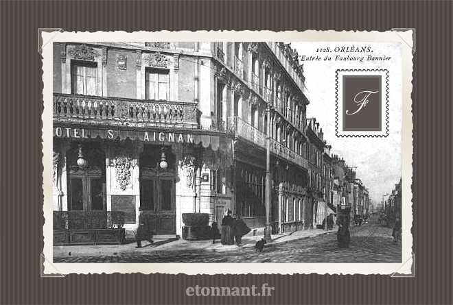 Carte postale ancienne de Orléans (45 Loiret)