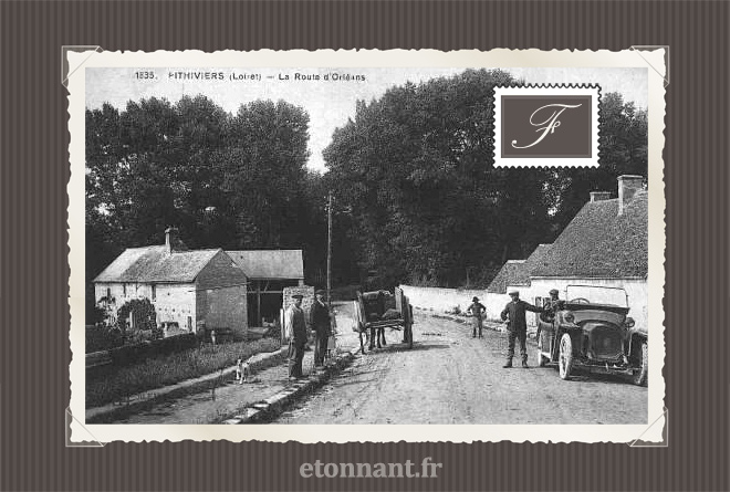 Carte postale ancienne de Pithiviers (45 Loiret)