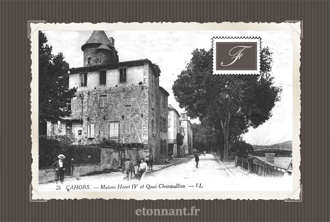Carte postale ancienne de Cahors (46 Lot)