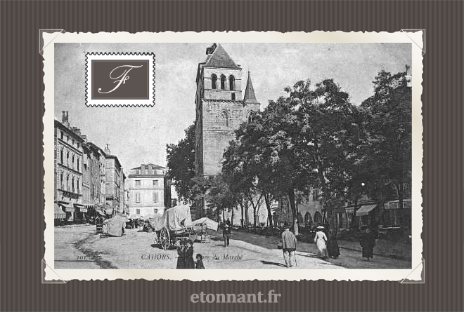 Carte postale ancienne de Cahors (46 Lot)