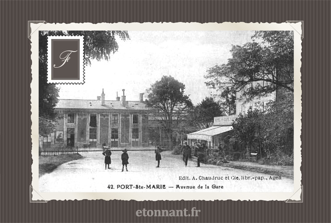 Carte postale ancienne : Port-Sainte-Marie