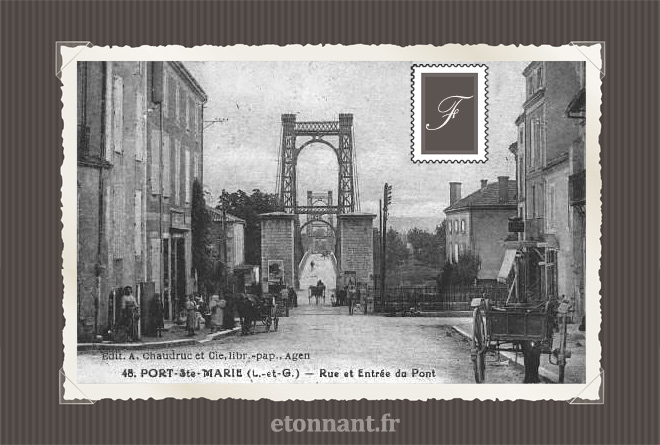 Carte postale ancienne : Port-Sainte-Marie