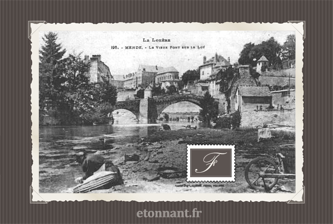 Carte postale ancienne de Mende (48 Lozère)
