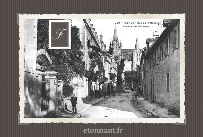 Carte postale ancienne de Mende (48 Lozère)