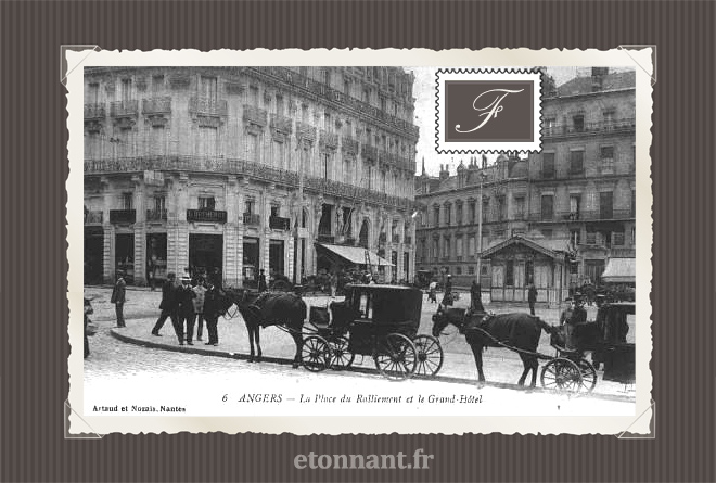Carte postale ancienne de Angers (49 Maine-et-Loire)