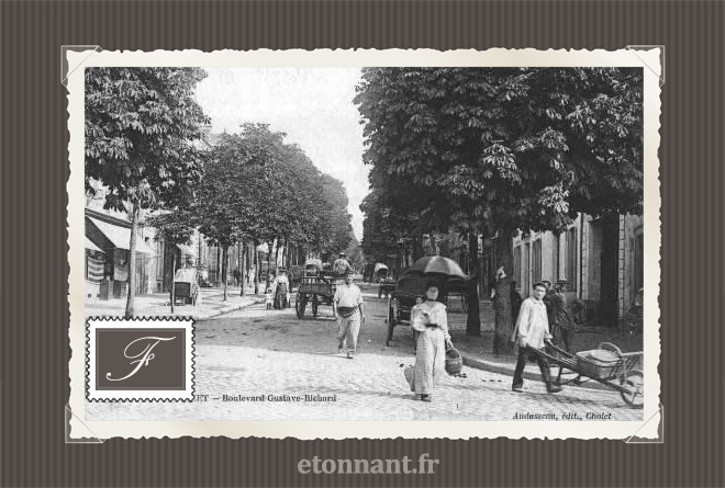 Carte postale ancienne de Cholet (49 Maine-et-Loire)