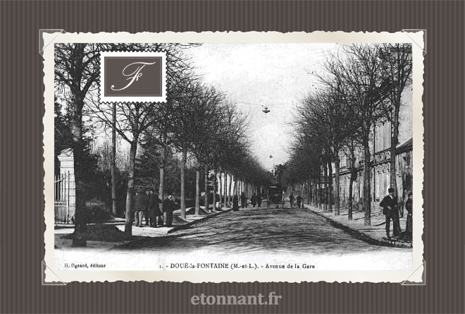Carte postale ancienne : Doué-la-Fontaine