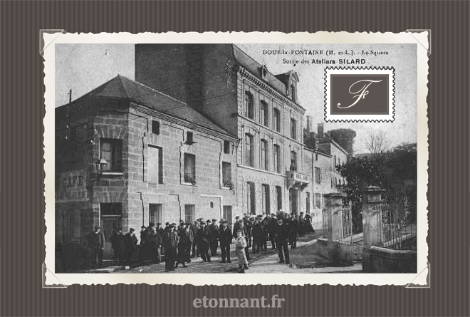 Carte postale ancienne : Doué-la-Fontaine