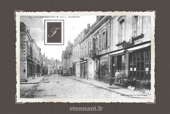 Carte postale ancienne : Le Lion-d'Angers