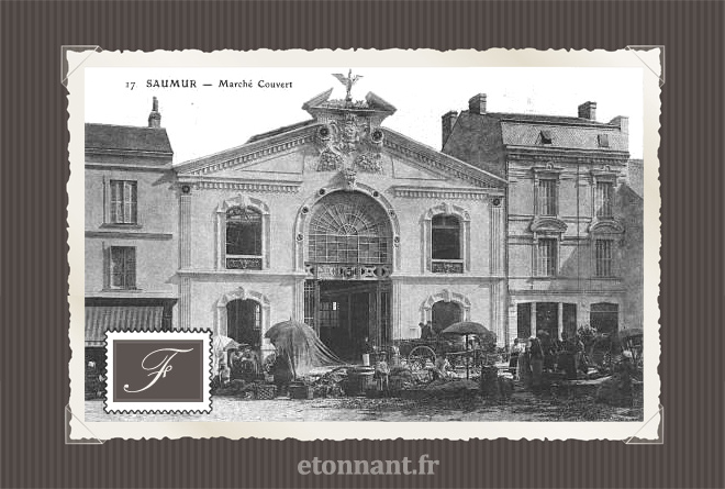 Carte postale ancienne de Saumur (49 Maine-et-Loire)